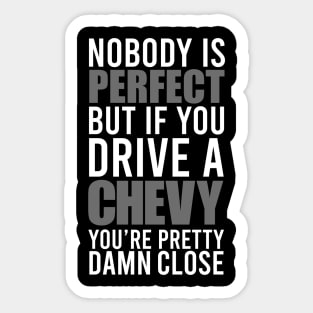 Chevy Owners Sticker